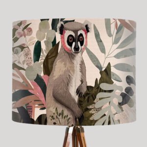 Bright Tropics Lemur Lamp Shade 12×8