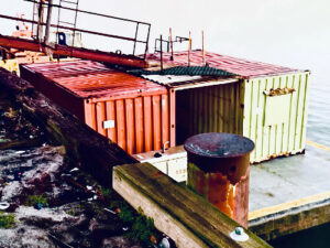 Containers on The Mississippi 20x16