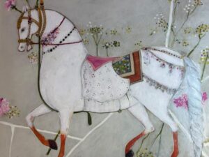 Equestrian Elegance Tapestries of Time VI