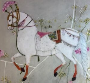 Equestrian Elegance Tapestries of Time VI