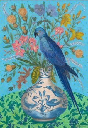 Macaw on a Vase