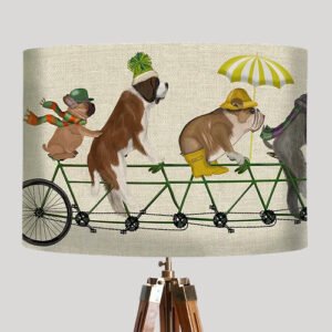Motley Crew Lamp Shade 12×8