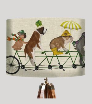 Motley Crew Lampshade 12×8