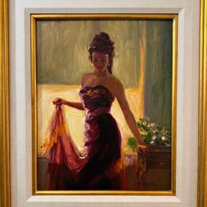 Spanish Lady In Red 27×23