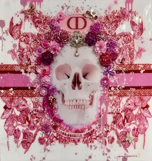 Dior Pink Skull