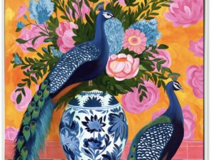 Double Bloom Peacocks