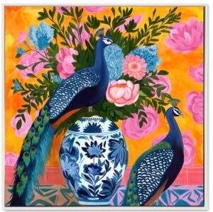 Double Bloom Peacocks