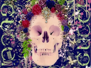 Royal Blue Gucci Skull