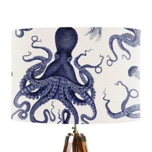 Lamp Shade Octopus 3 White