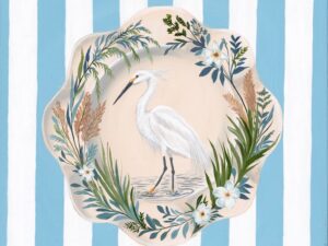 Aviary Table Egret