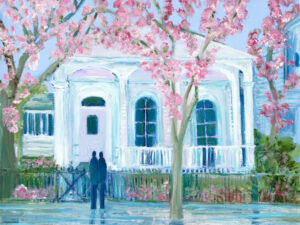 Pink house, New Orleans