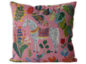 The Painted Pony Cushion Cover Choice of Cotton or Luxury Velvet