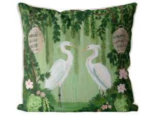 Ladies of The Bayou Cushion Cover Choice of Cotton or Luxury Velvet