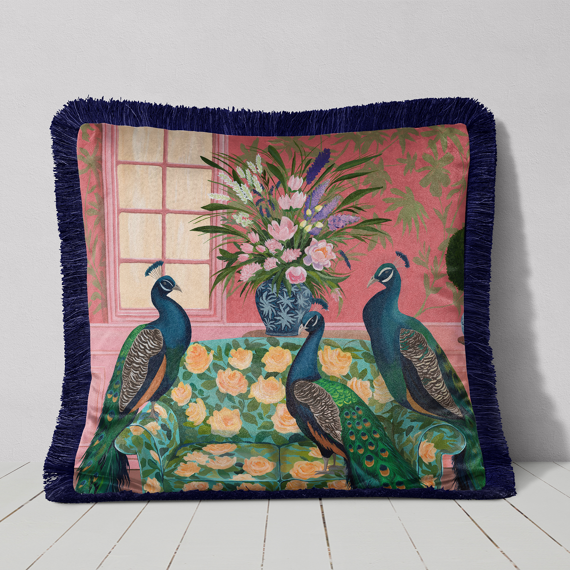 Judging The Service Cushion Cover Choice of Cotton or Luxury Velvet - Image 2