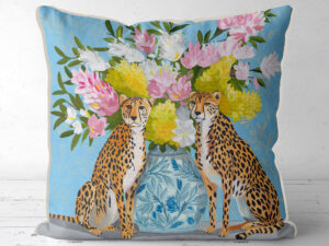 The Spotted Vasekeepers Cushion Cover Choice of Cotton or Luxury Velvet