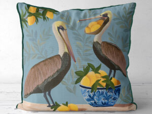 Lemon Thieves Cushion Cover Choice of Cotton or Luxury Velvet