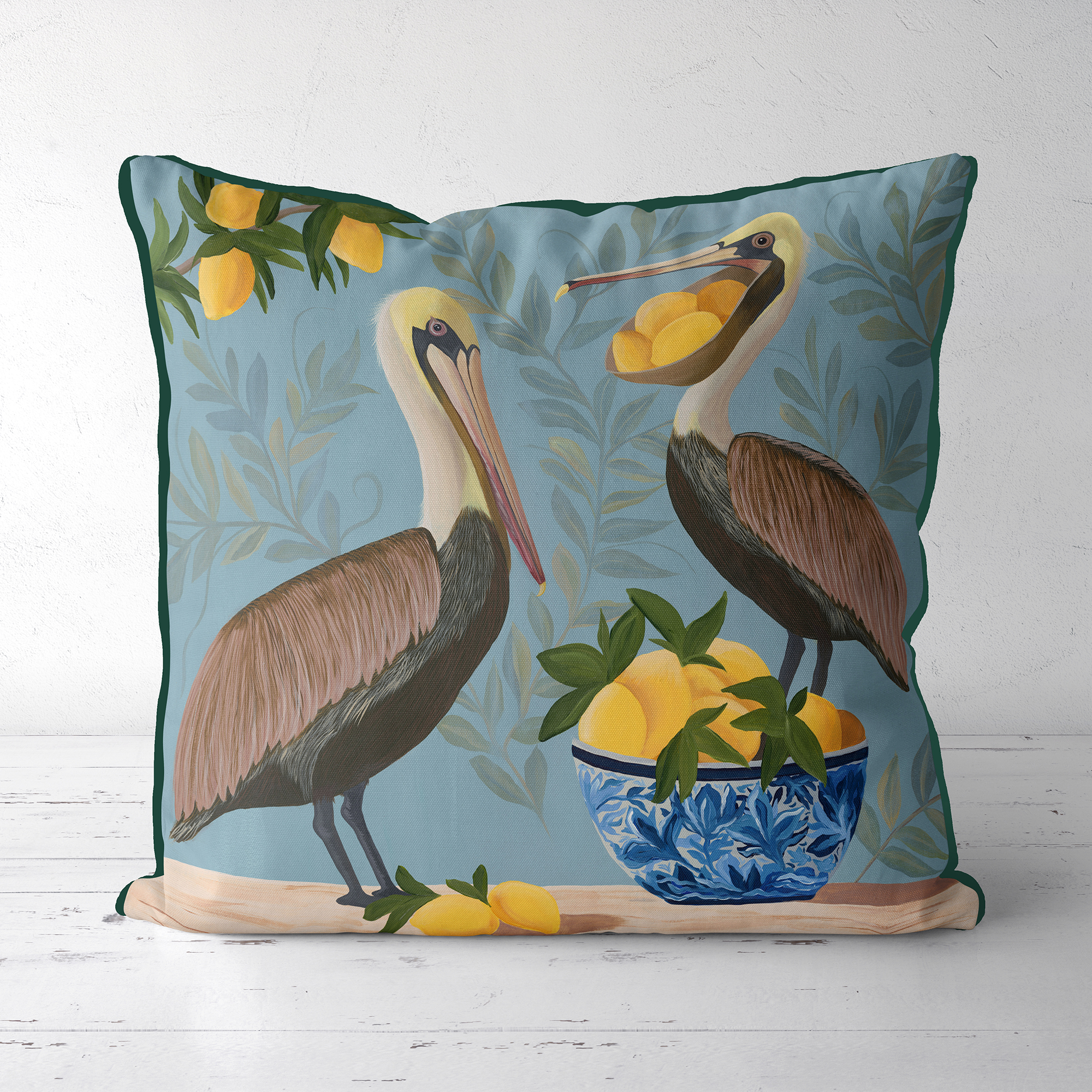 Lemon Thieves Cushion Cover Choice of Cotton or Luxury Velvet