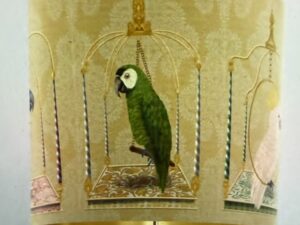 Parrot Swings On Golden Sand