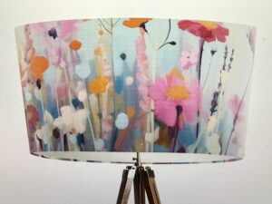 Wildflower Lampshade, Pink Haze
