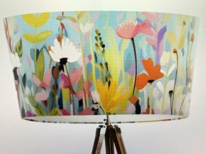 Wildflower Lampshade Virentia Blue Skies