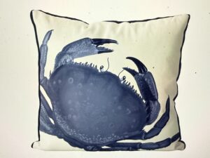 Blue Rock Crab, Cushion Cover