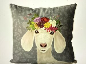 Goat Bohemian, Cushion Cover