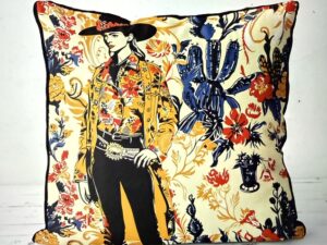 Cowgirl Stance Country Cushion South Western Pillow Cover