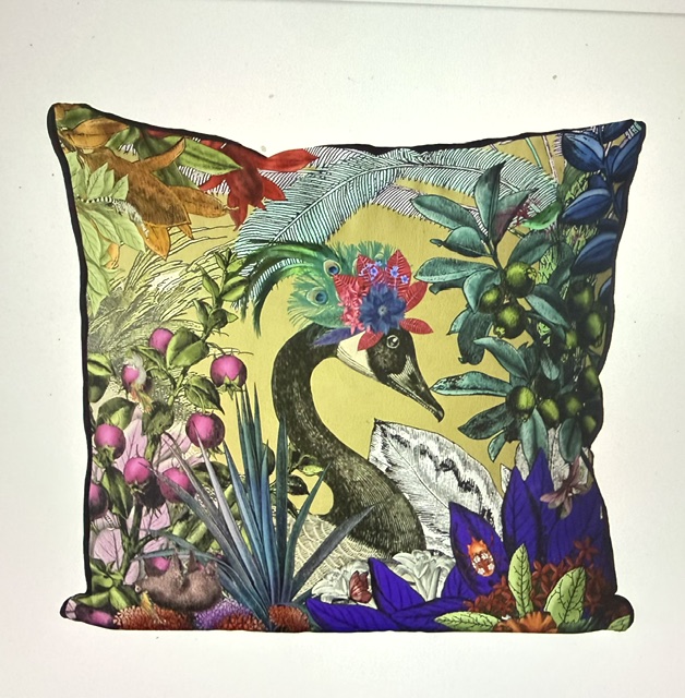 Glorious Plumes 2, Bird Cushion Cover - Image 4