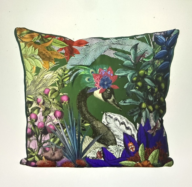 Glorious Plumes 2, Bird Cushion Cover - Image 5