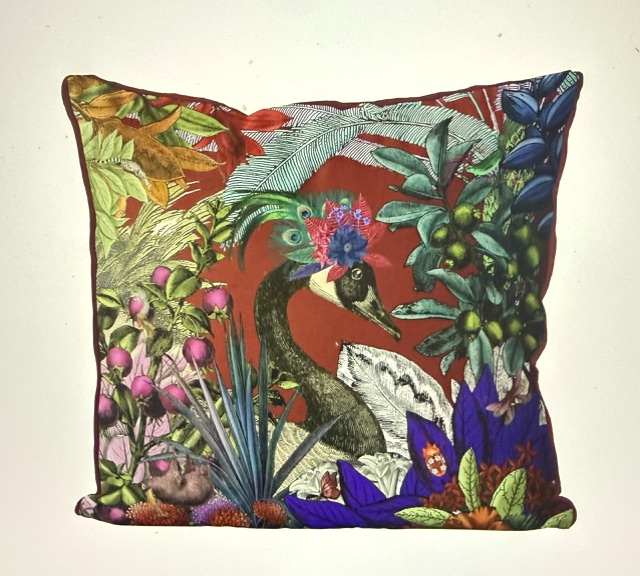 Glorious Plumes 2, Bird Cushion Cover - Image 7