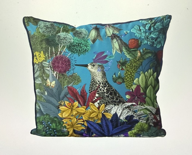 Glorious Plumes 4, Bird Cushion Cover - Image 3