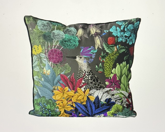 Glorious Plumes 4, Bird Cushion Cover - Image 4