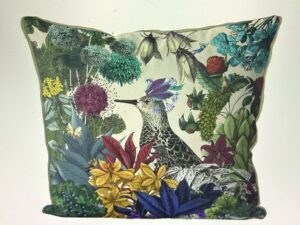 Glorious Plumes 4, Bird Cushion Cover