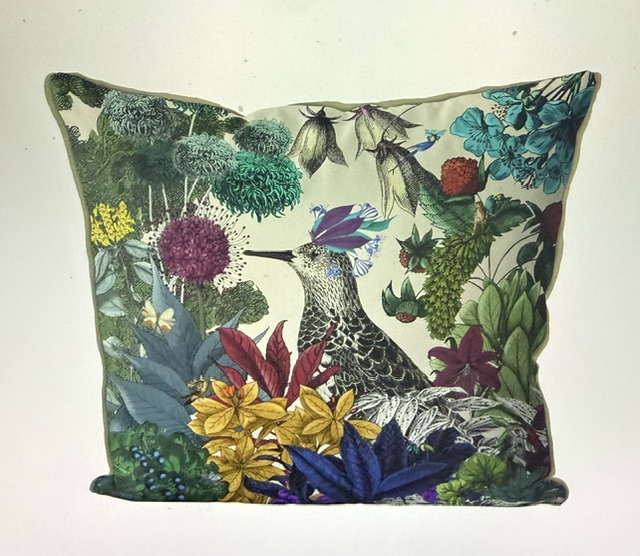 Glorious Plumes 4, Bird Cushion Cover