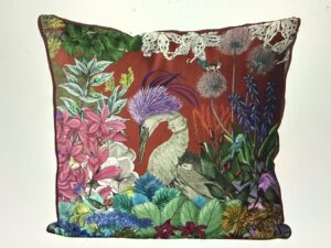 Glorious Plumes 6, Bird Cushion Cover