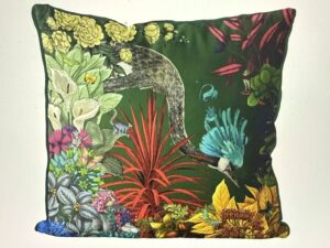 Glorious Plumes 6, Bird Cushion Cover