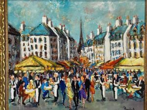 Huchet Cafe De La Tour Paris